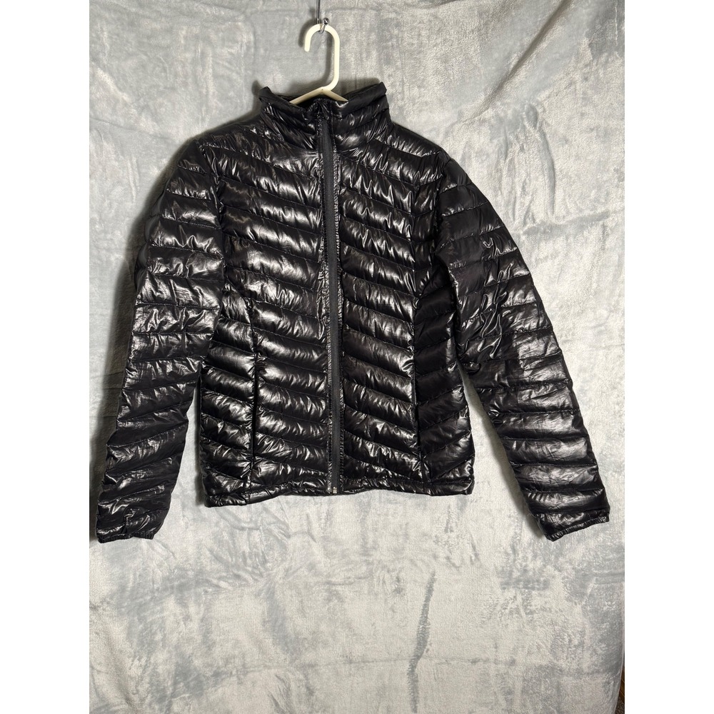 Five Fifty Five Womens Black Down Puffer Jacket Large 2124